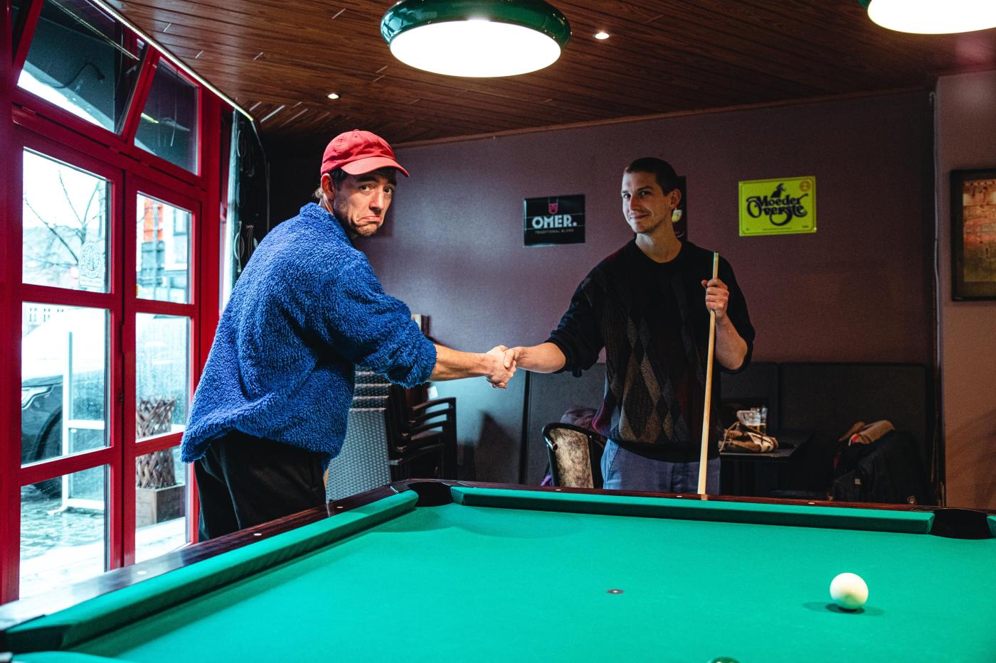Ruben Mardulier (verliezer) en Michiel Deprez (winnaar) (c) Michiel Devijver